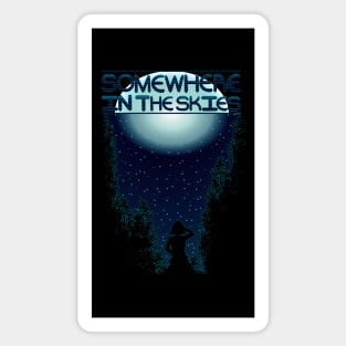 Somewhere in the Skies Podcast Magnet